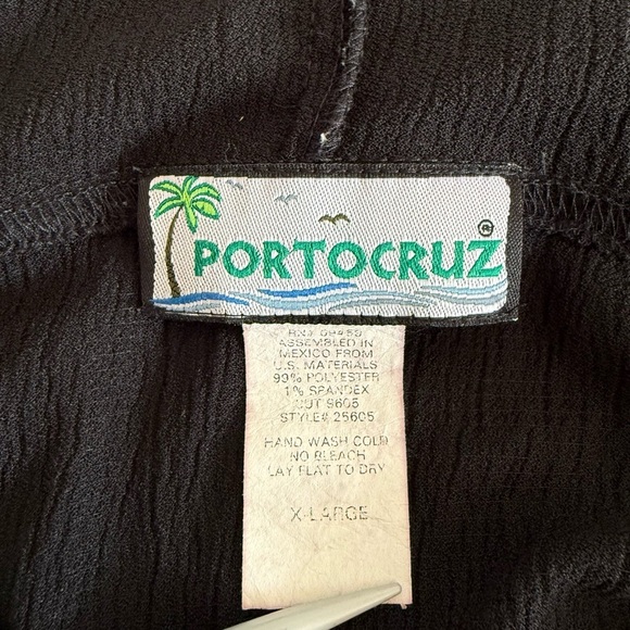 Black Swim Coverup - Picture 3 of 5